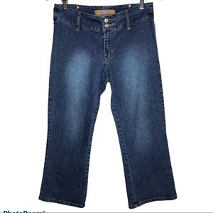 London Blue cropped denim Capri jeans size 11/12